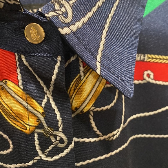 Ralph Lauren Button Down Blouse - Picture 7 of 13